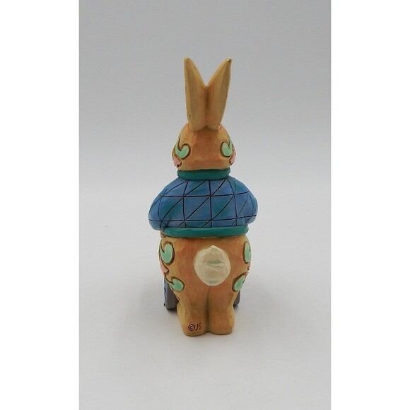Jim Shore Eggs For Everybunny Easter Bunny Cart Figurine 2019 6006230 Box Enesco - Picture 3 of 12